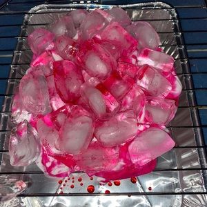 Tie-Dye Iced New Racerback Tank Top Handmade.